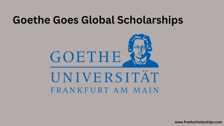 Goethe Goes Global Scholarships