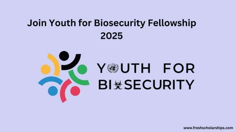 Join Youth for Biosecurity Fellowship 2025