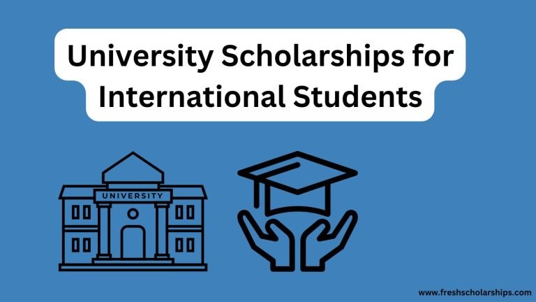 University Scholarships for International Students