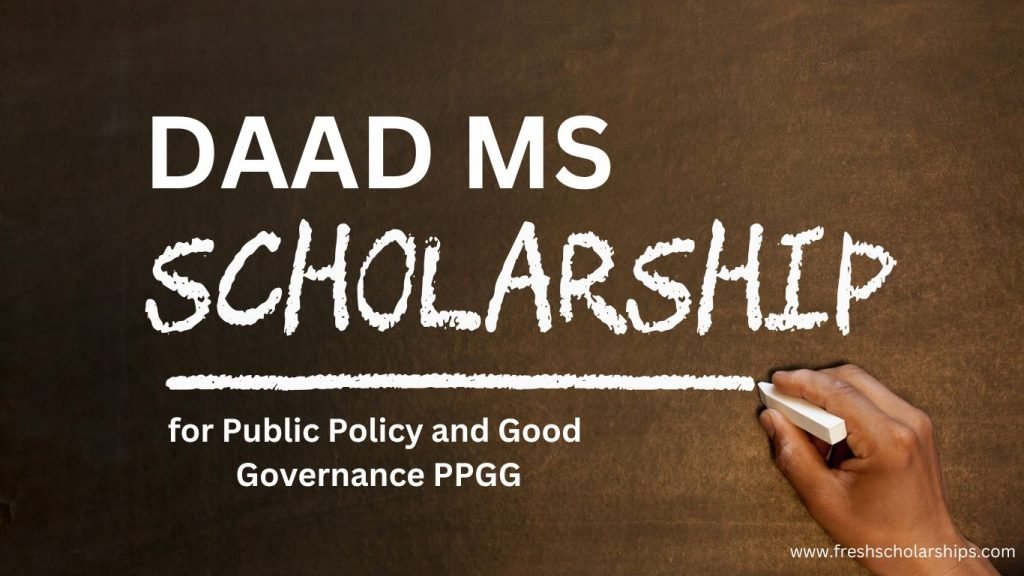 DAAD MS Scholarships for Public Policy