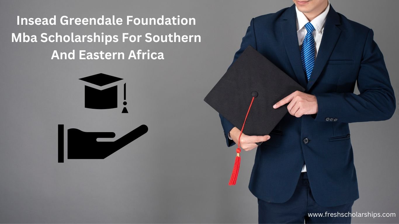 INSEAD Greendale Foundation MBA scholarships