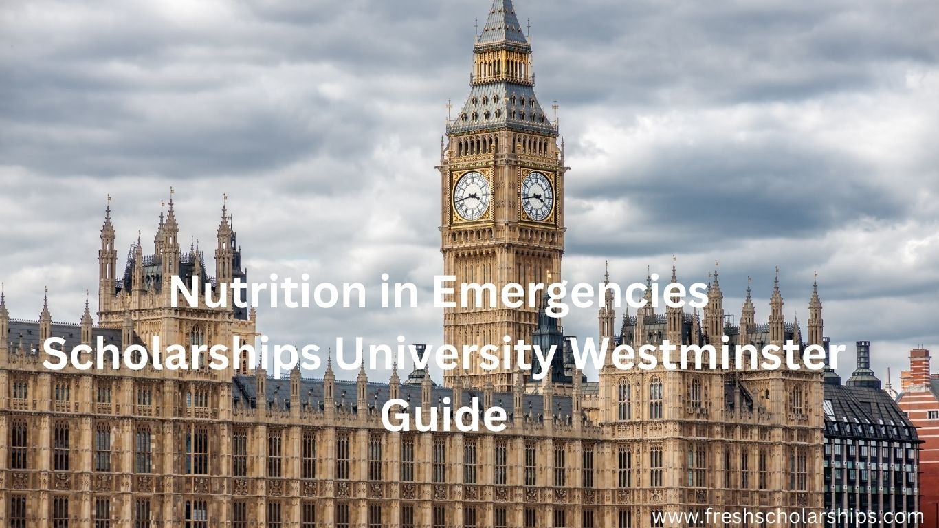 Nutrition in Emergencies Scholarships at Westminster 1 Nutrition in Emergencies Scholarships University Westminster Guide