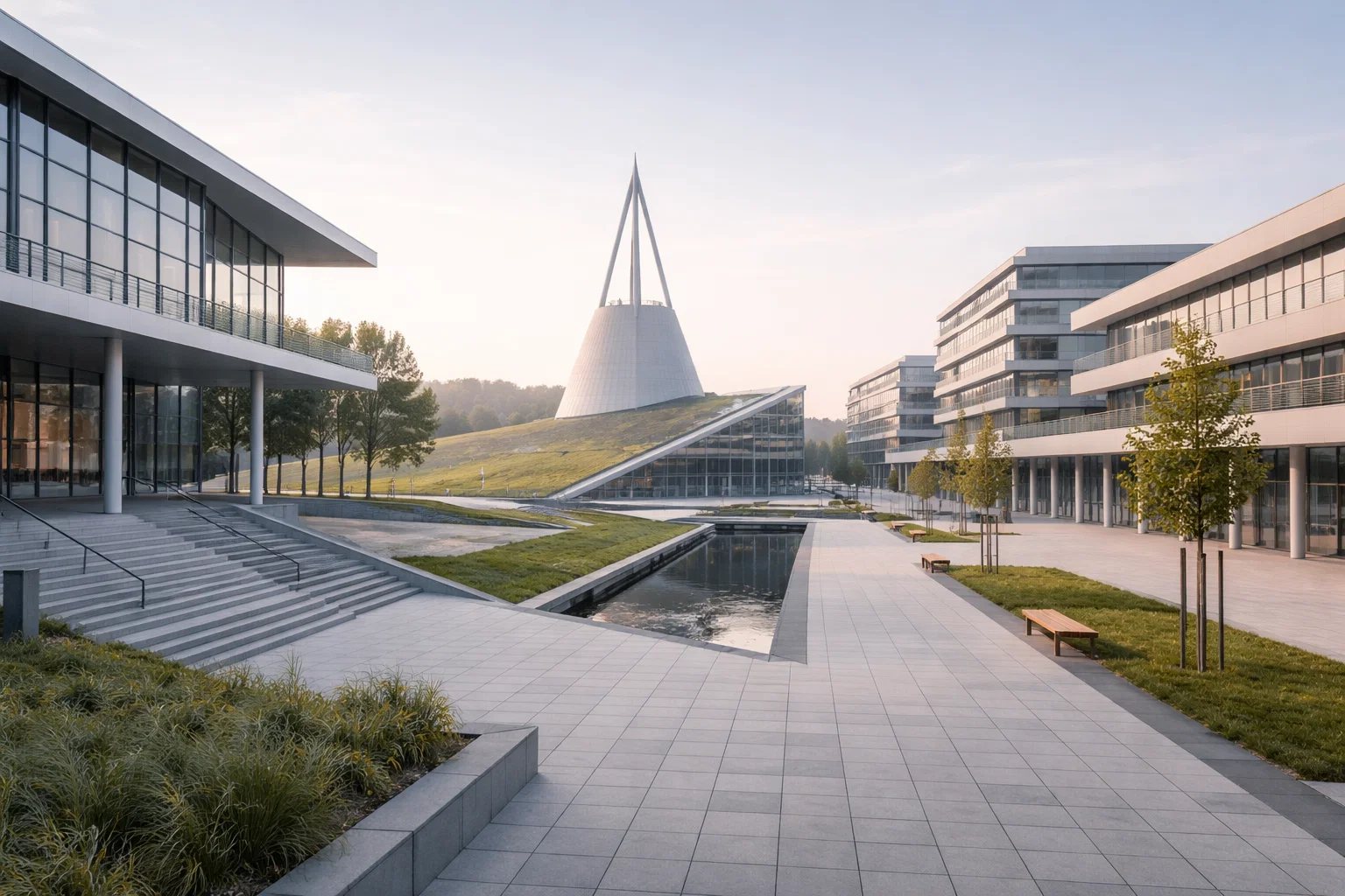 TU Delft campus representing excellence scholarship study 