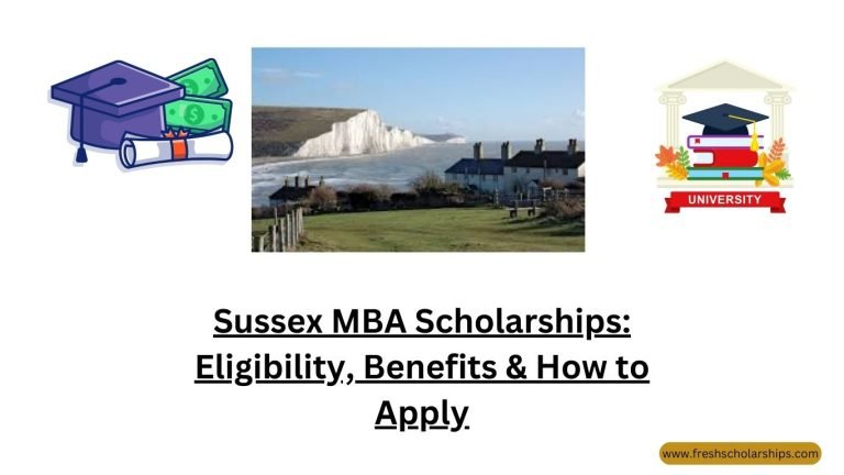 Sussex MBA Scholarships