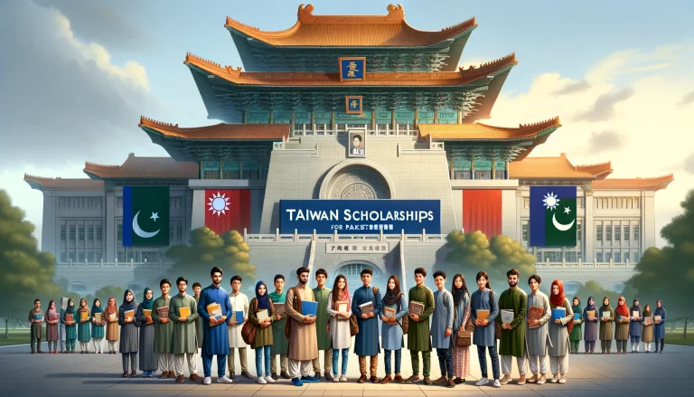 Free Taiwan scholarships for pakistani students fully funded