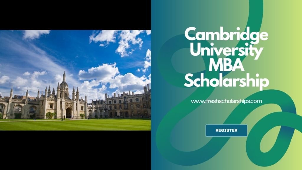 Cambridge University MBA Scholarship