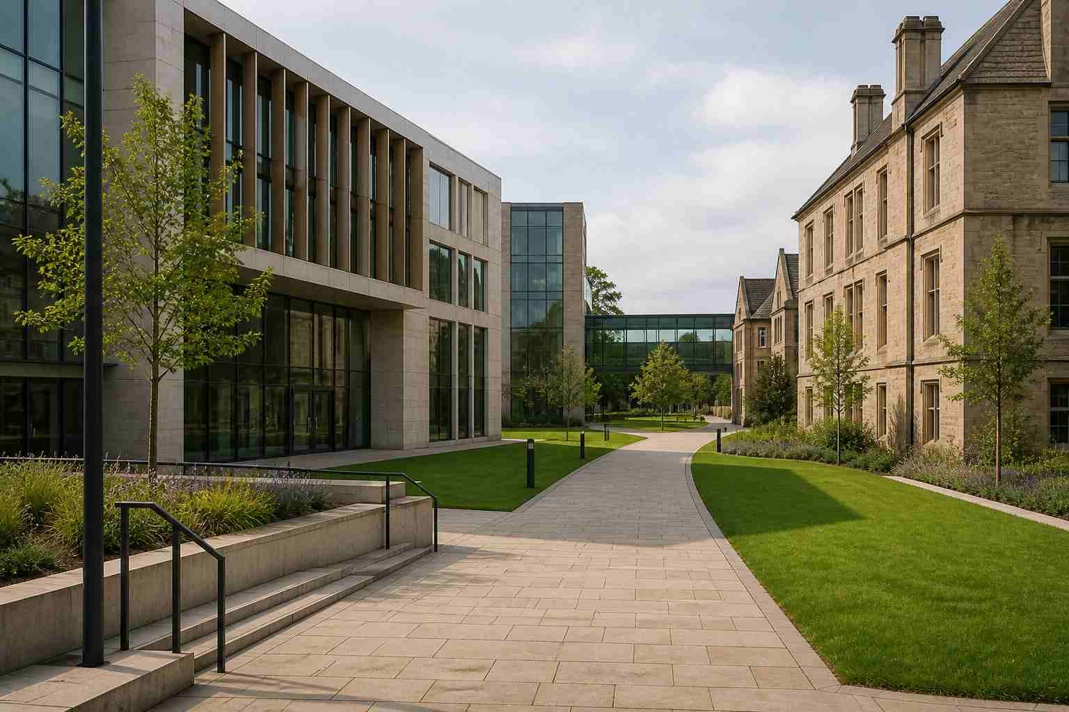 University campus view for Hull postgraduate scholarship