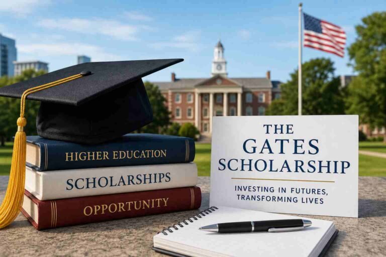 Gates Scholarship US full ride college funding concept