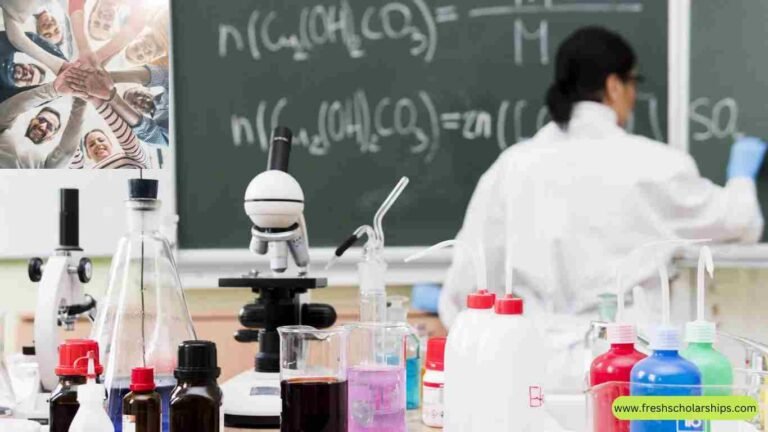 Scientific research setting showing advanced academic study environment